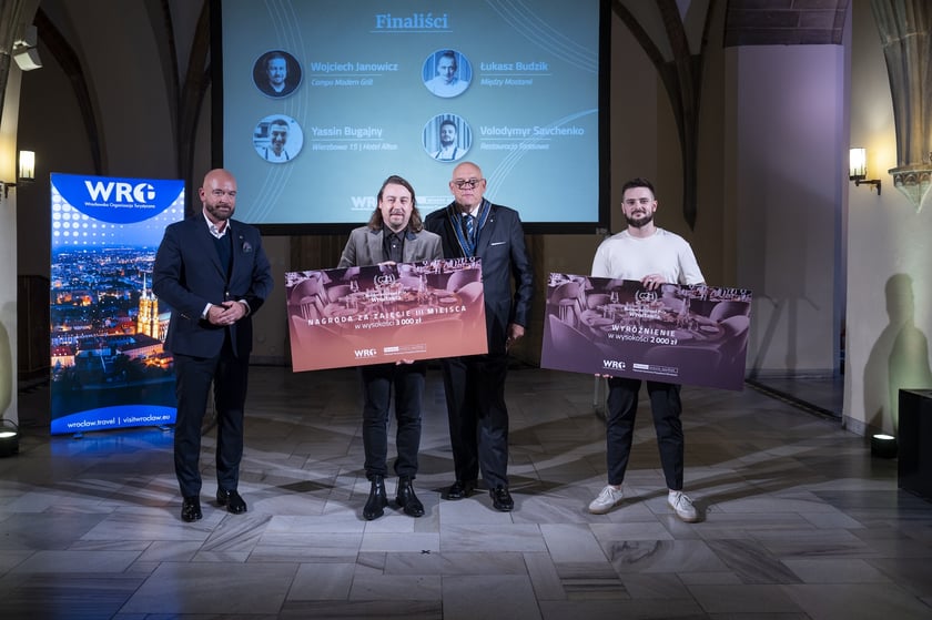 Uroczystość wręczenia nagród - Kulinarne Grand Prix Wrocławia